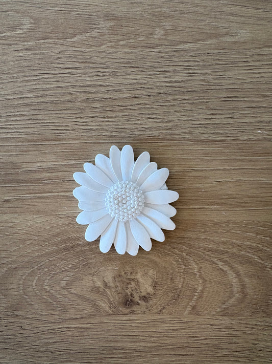 Kit fleur en plâtre à peindre