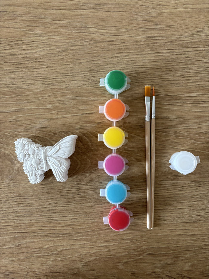 Kit papillon en plâtre à peindre