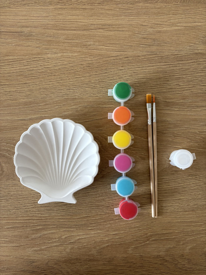 Kit coquillage en plâtre à peindre